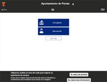 Tablet Screenshot of pavias.es